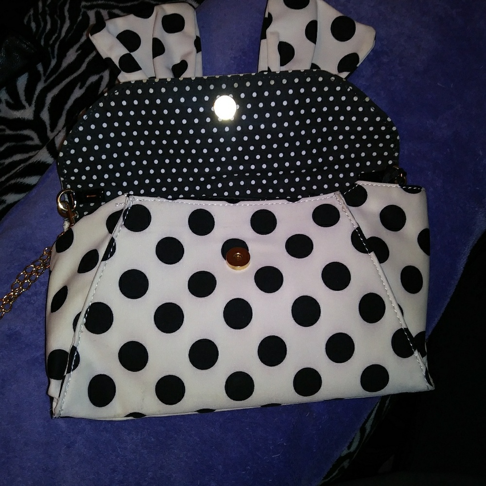 Lulu Guinness bow clutch